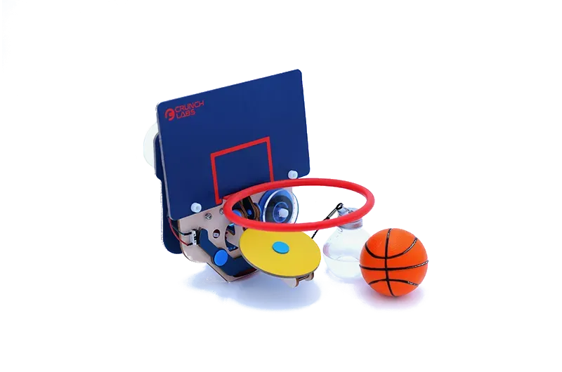 Mark Rober Buzzer Beater Clutch bouwset basketbal