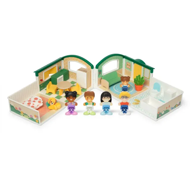 Melissa & Doug Cheery Lane poppenhuis speelset bundel