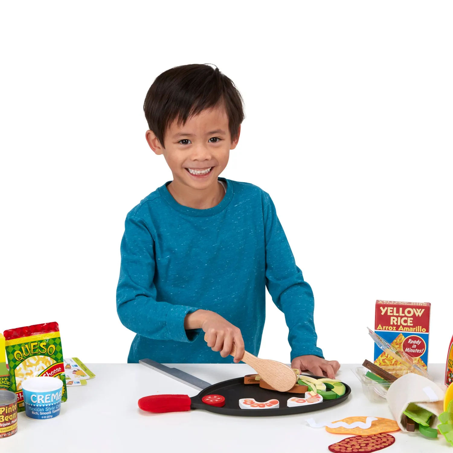Melissa & Doug Fill & Fold Taco speelset 43-delig