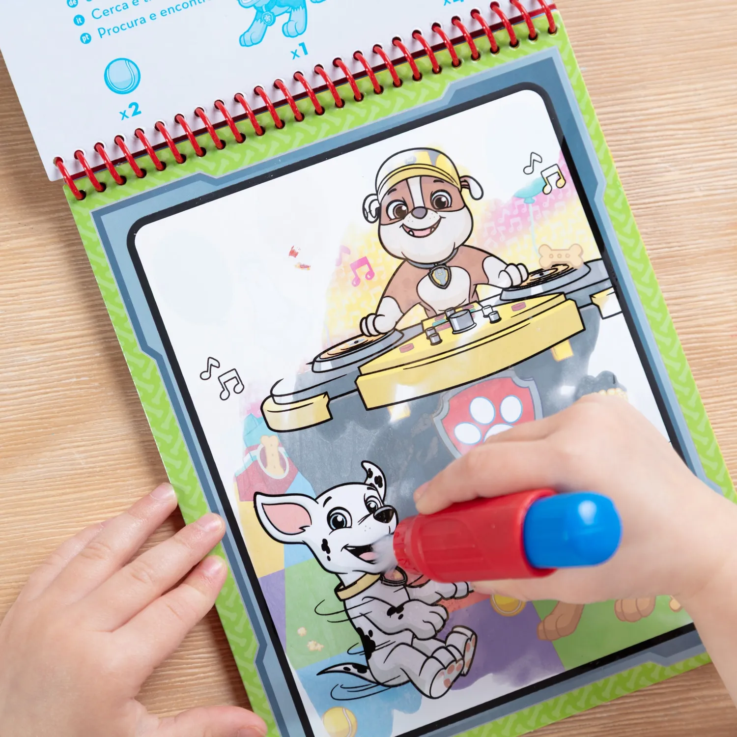 Melissa & Doug Water Wow Marshall kleurboek
