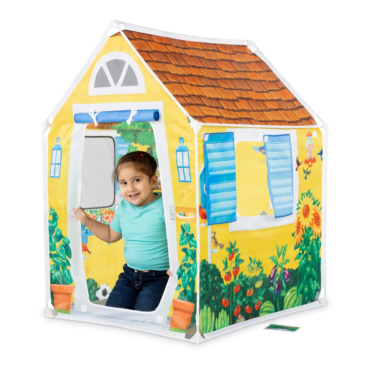 Melissa & Doug Cozy Cottage speeltent huis 121 cm groot