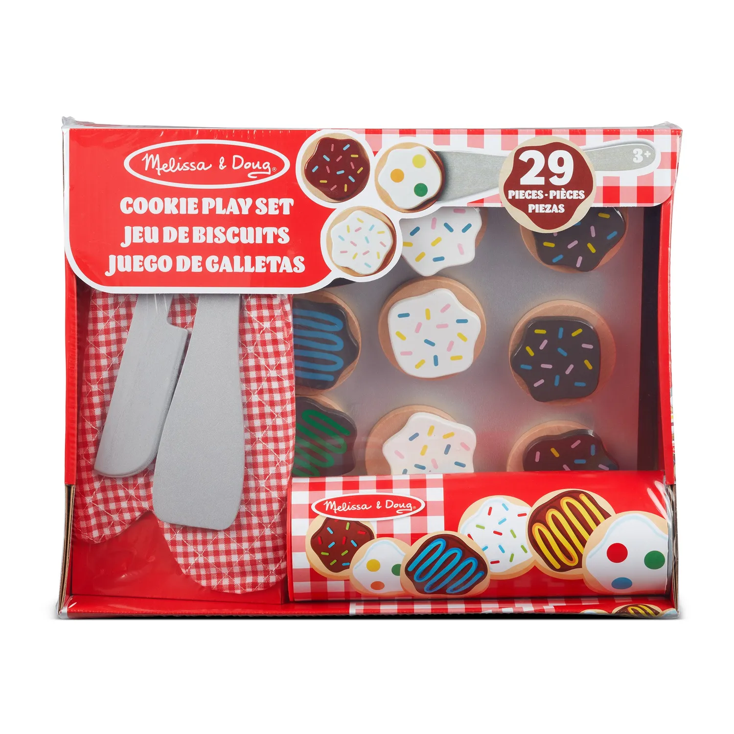 Melissa & Doug Slice & Bake Koekjes houten speelgoed 12 stuks