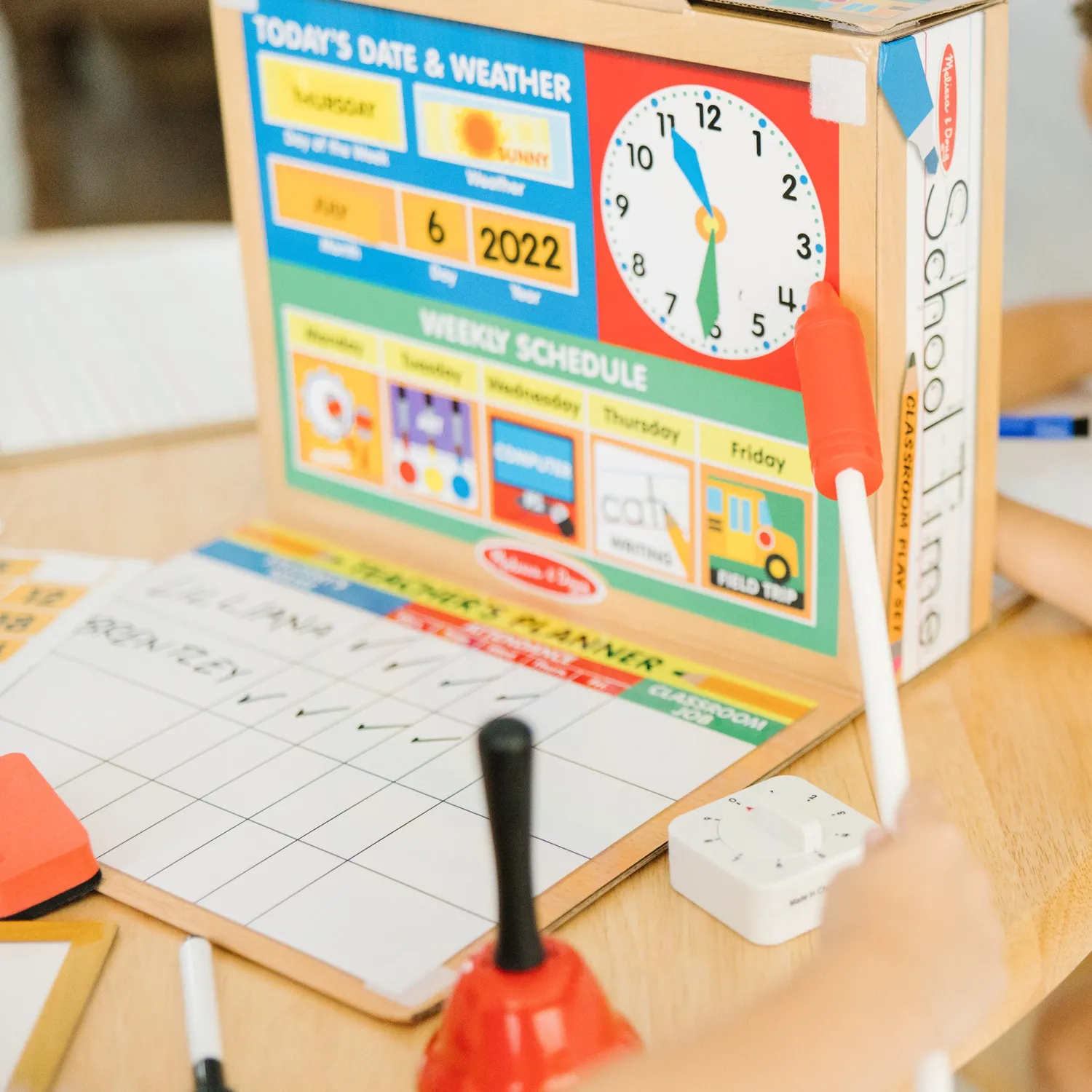 Melissa & Doug School Time Speelset Klaslokaal