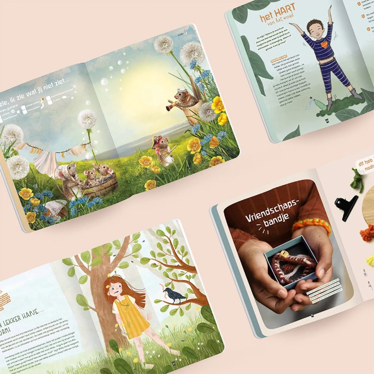 Ginger Fairy Wonderwoud Lente 16 kindertijdschrift bewaarblad