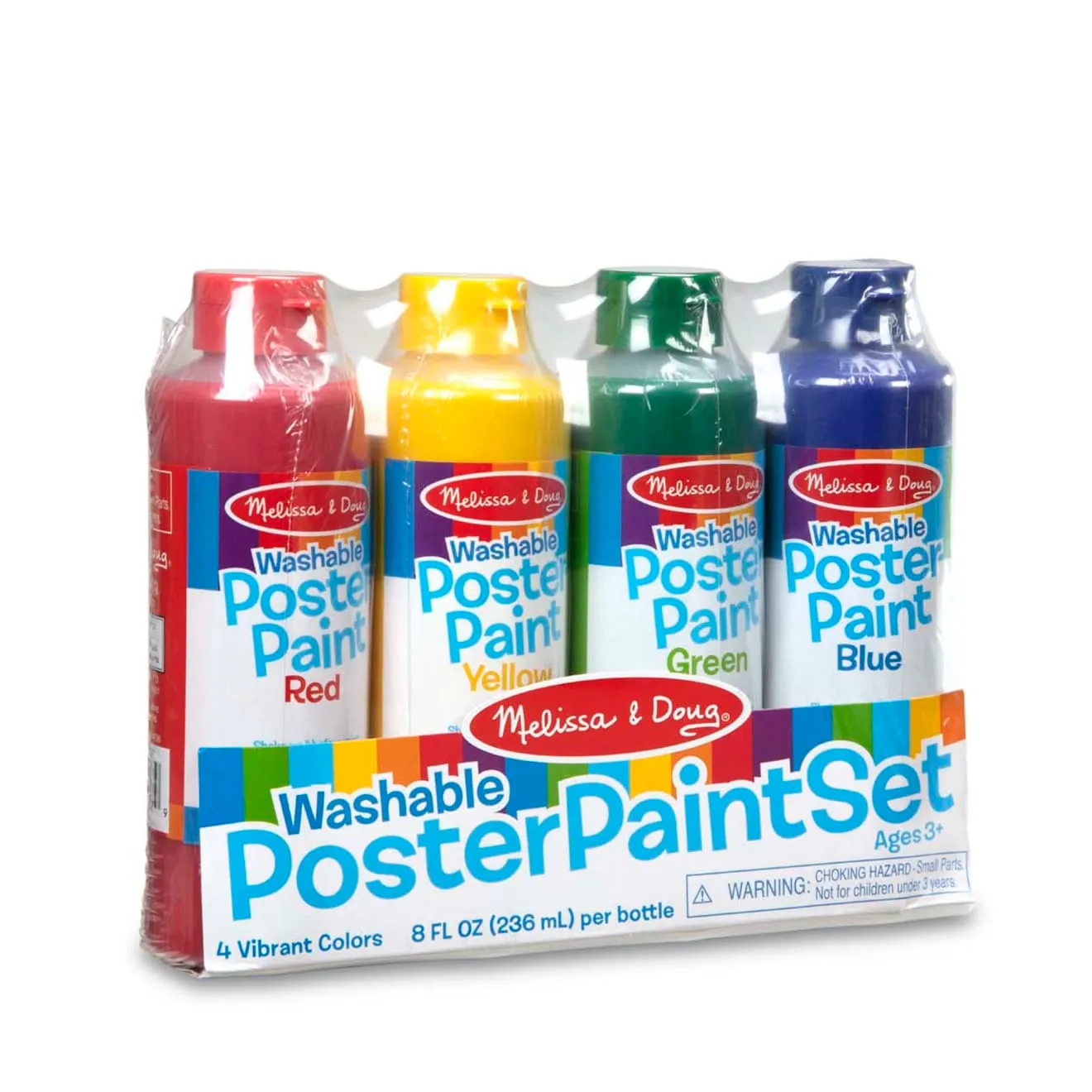 Melissa & Doug Washable Poster Paint plakkaatverf 4x236ml uitwasbaar