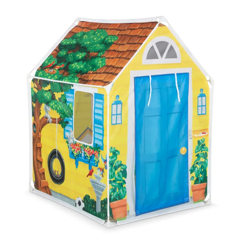 Melissa & Doug Cozy Cottage speeltent huis 121 cm groot