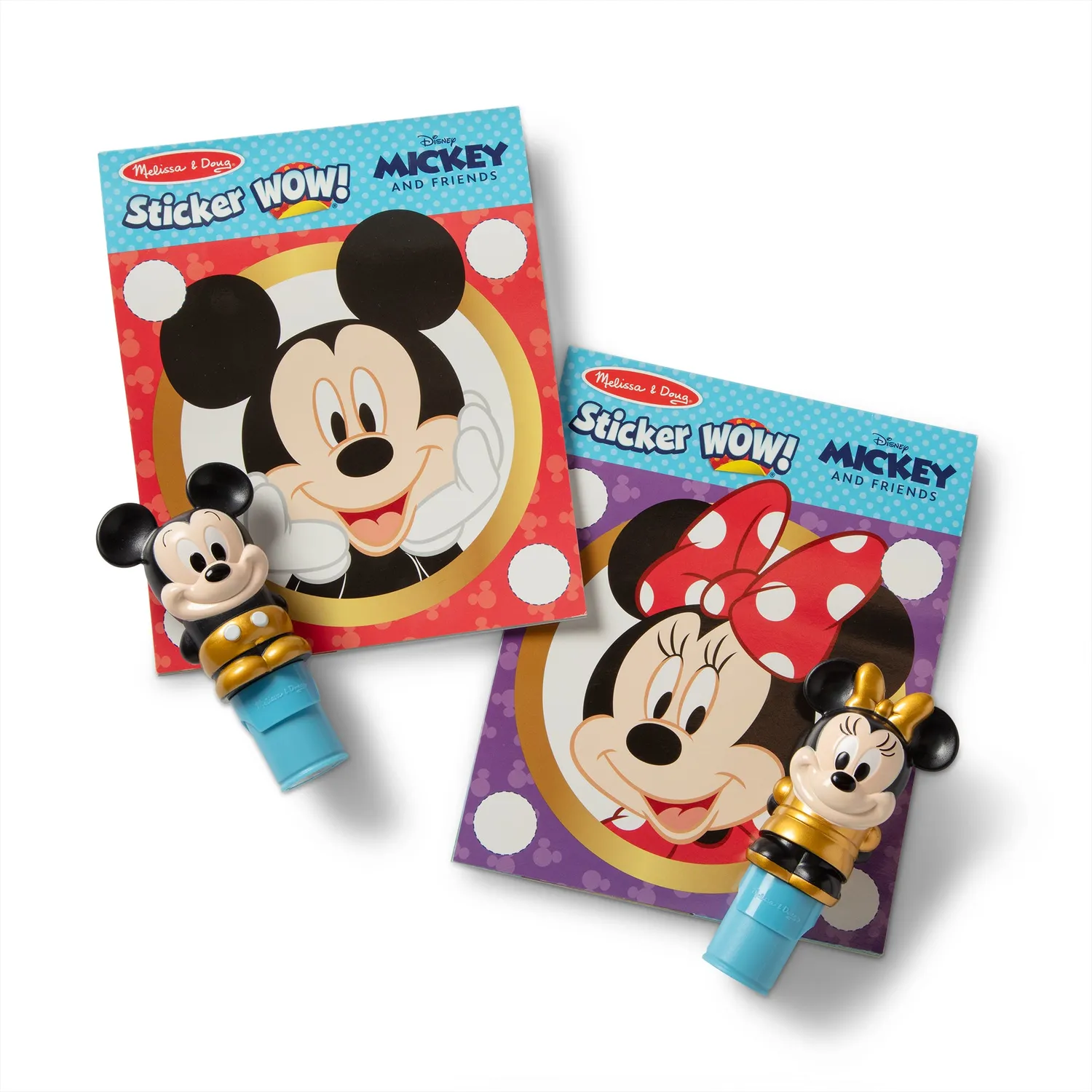 Melissa & Doug Sticker WOW stickerboek Mickey & Minnie deluxe