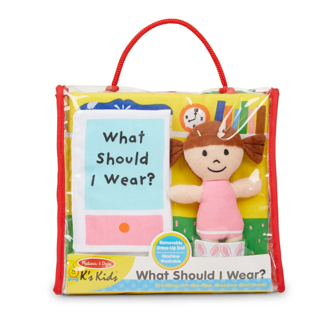 Melissa & Doug K's Kids What Should I Wear Stoffen Boekje