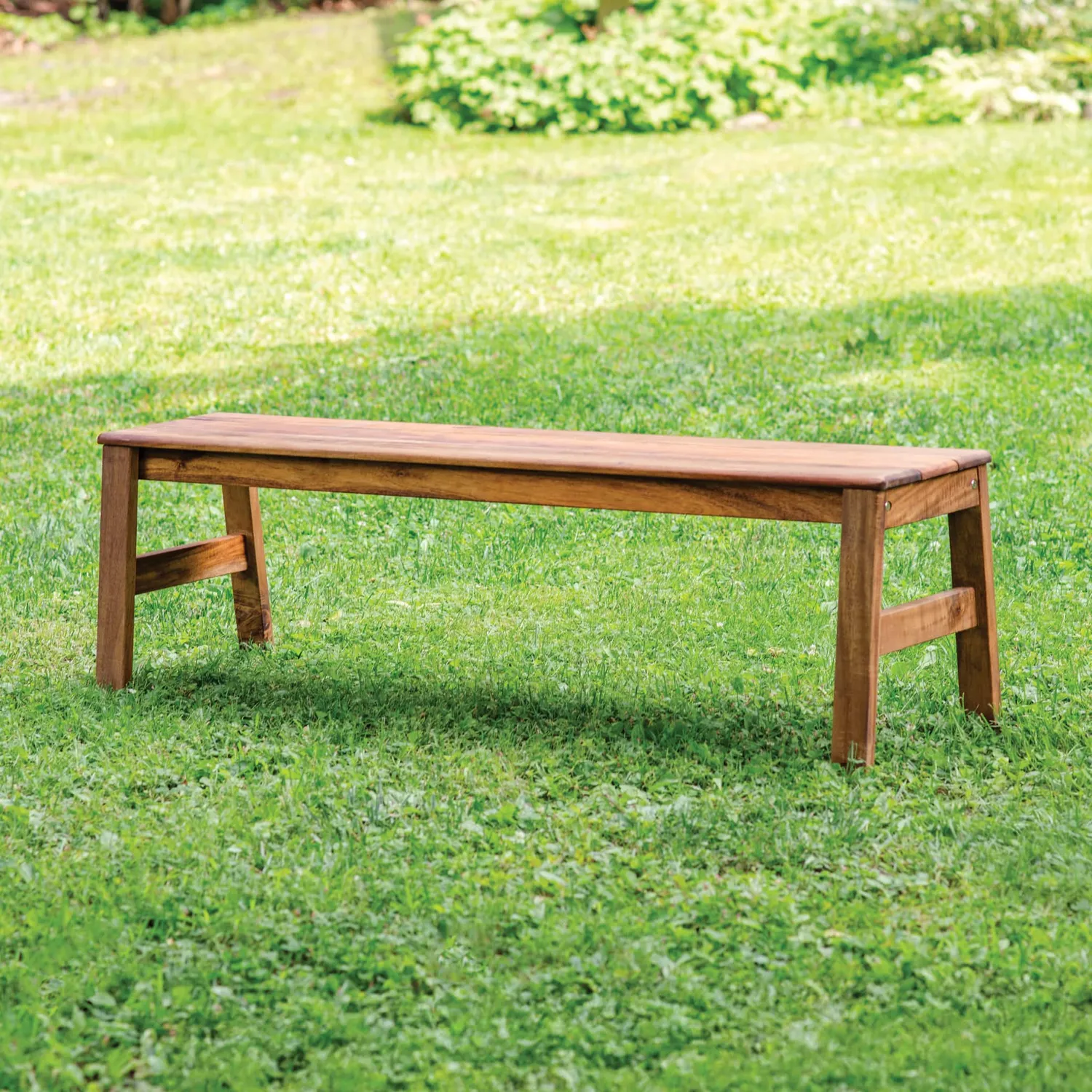 Guidecraft Acadia Outdoor Bench kinderbank 36 inch hout
