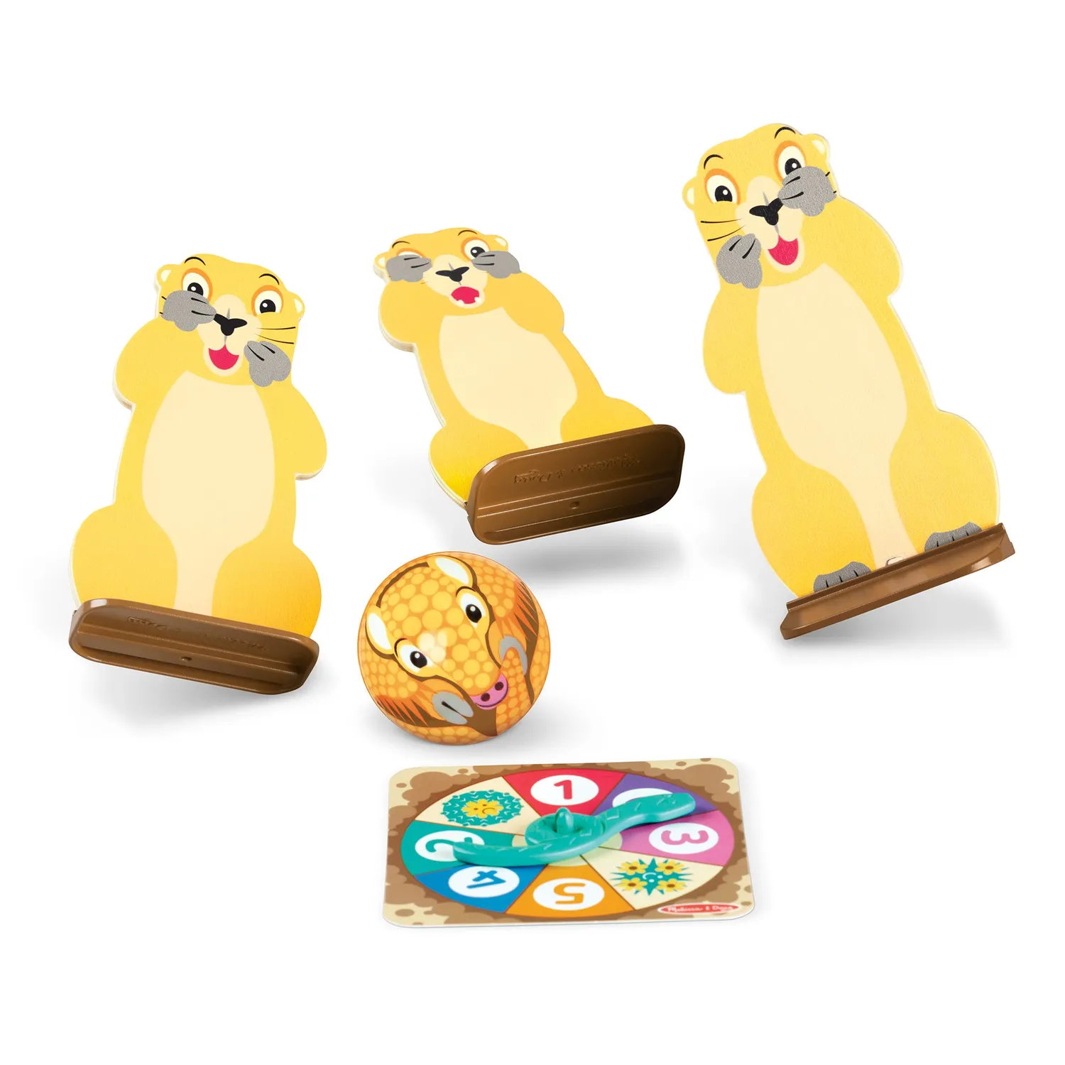 Melissa & Doug Fun at the Fair! Armadillo Roll & Bowl kegelspel