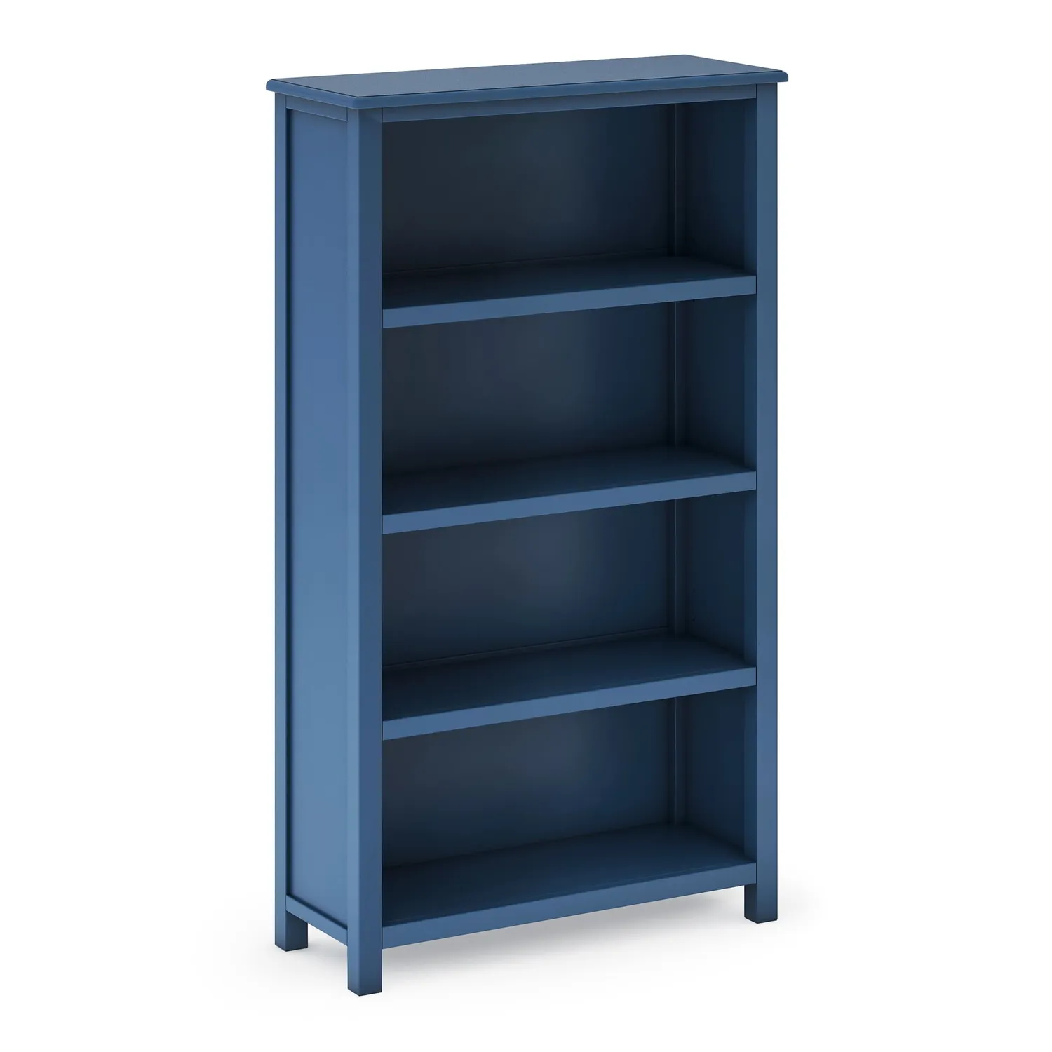Guidecraft Taiga 4-Shelf 54" boekenkast Wit hoge kast
