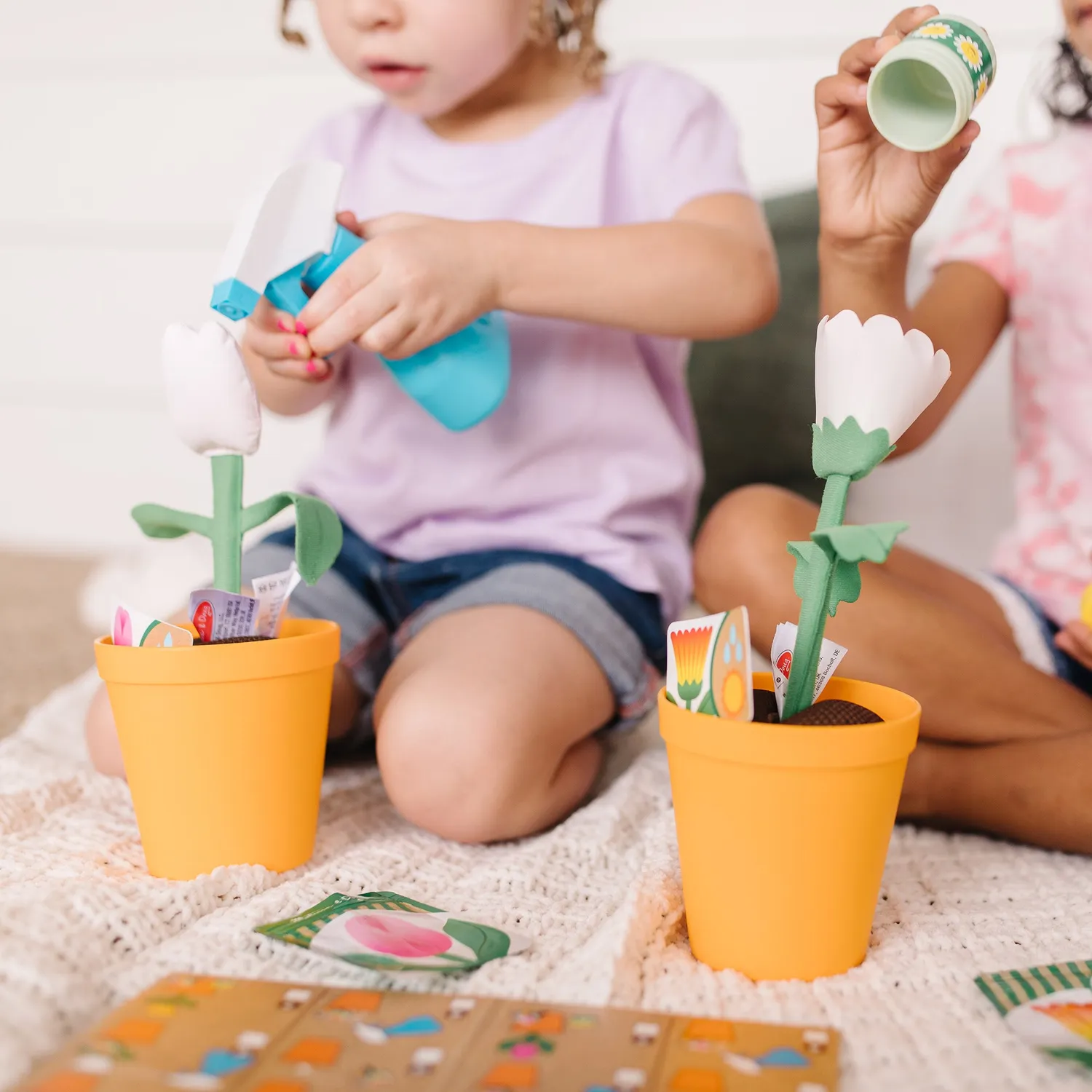 Melissa & Doug Let's Explore Flower Gardening speelset bloemen 3+ jaar