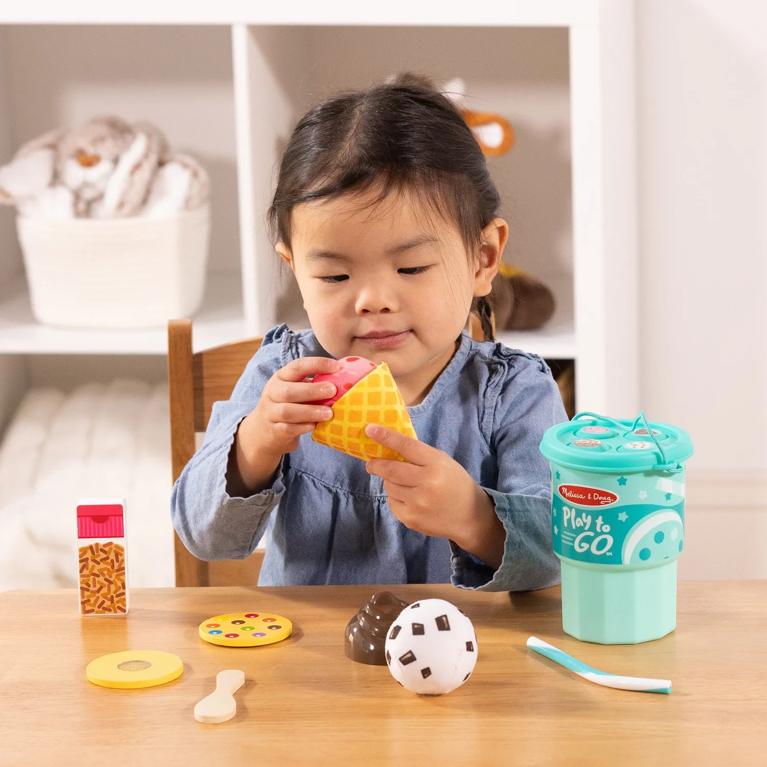 Melissa & Doug Play to Go IJsjes speelset 11-delig