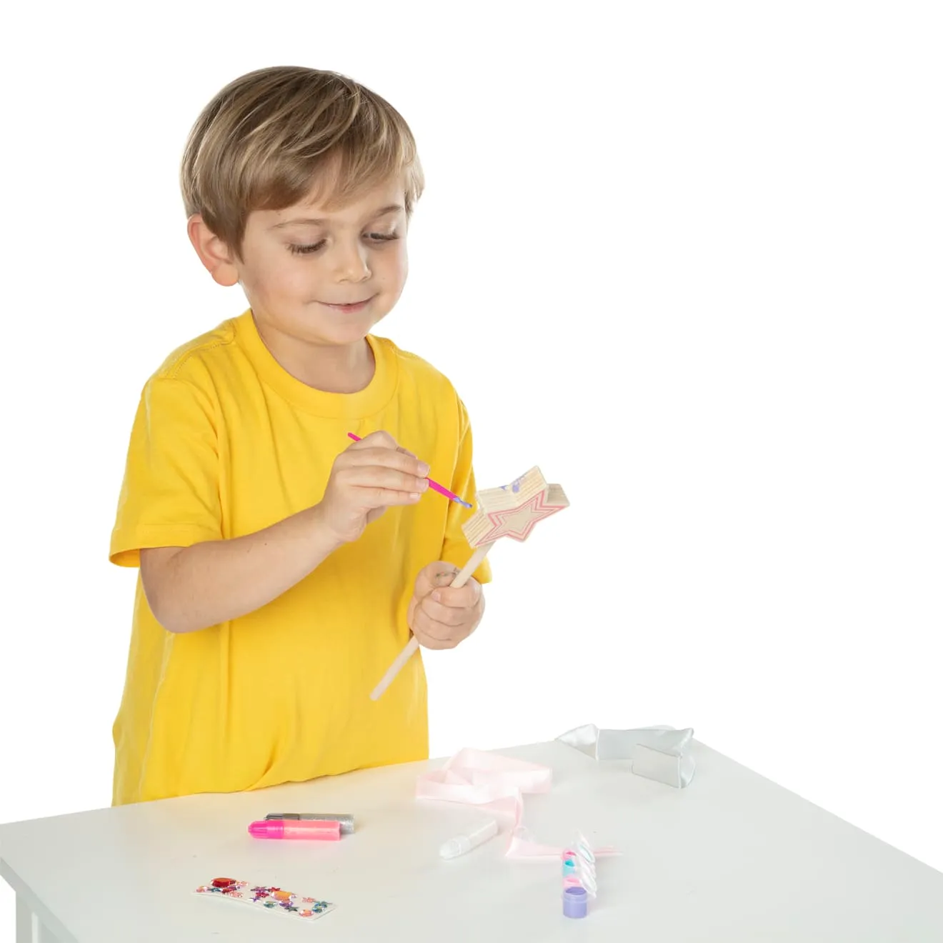 Melissa & Doug prinsessen toverstaf hout knutselset