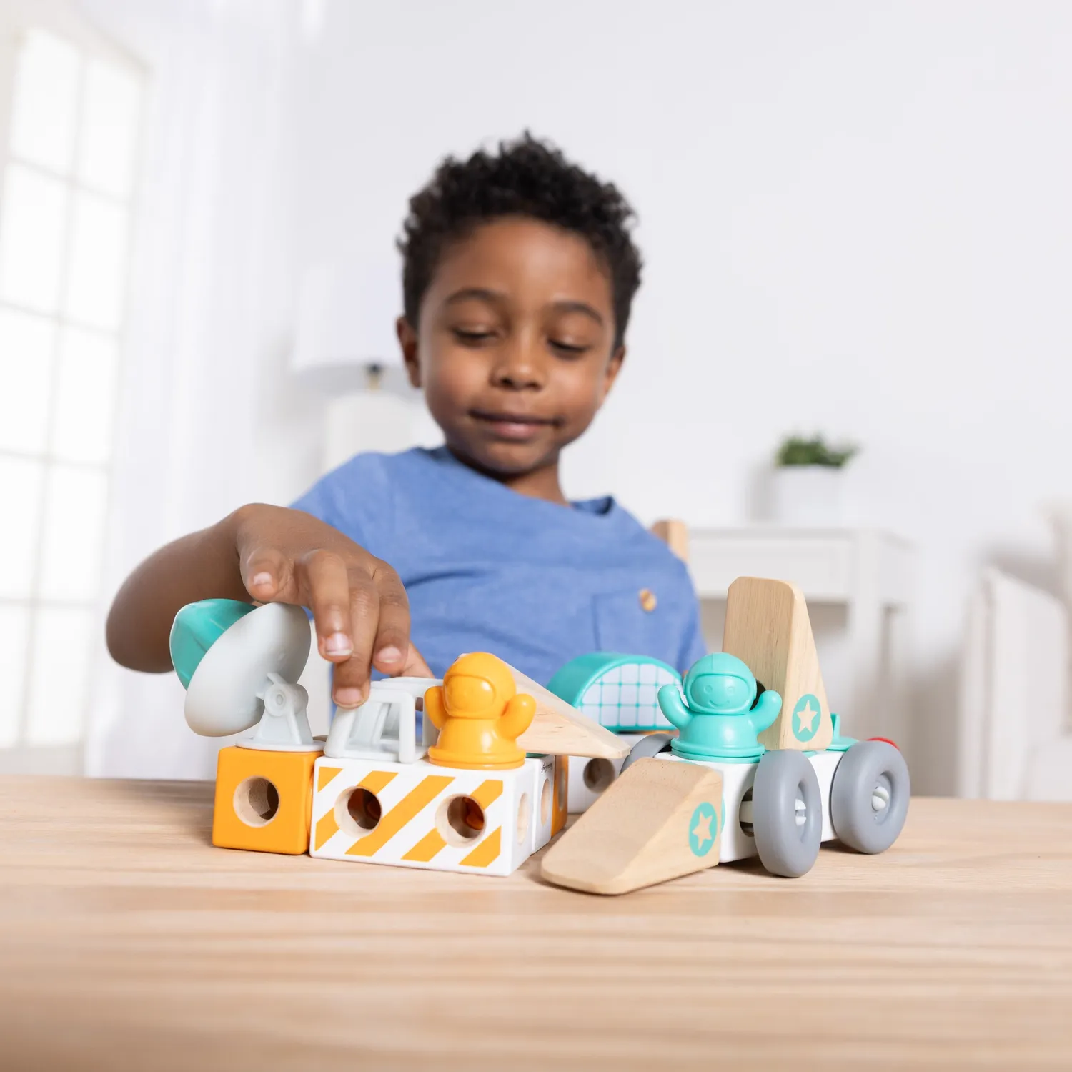 Melissa & Doug Blockables Space Bouwblokken 38-delig