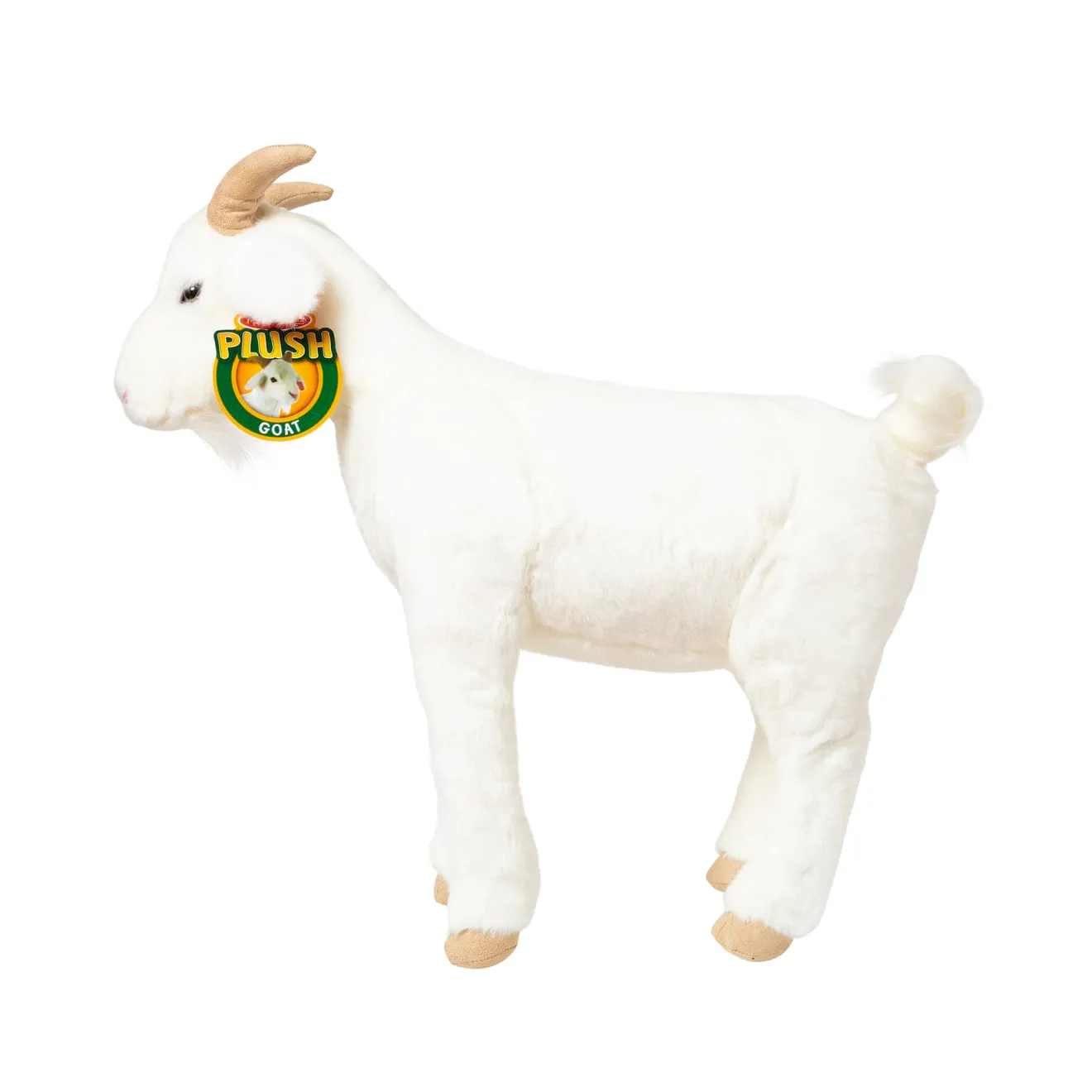 Melissa & Doug Lifelike Plush Goat knuffel geit 57 cm
