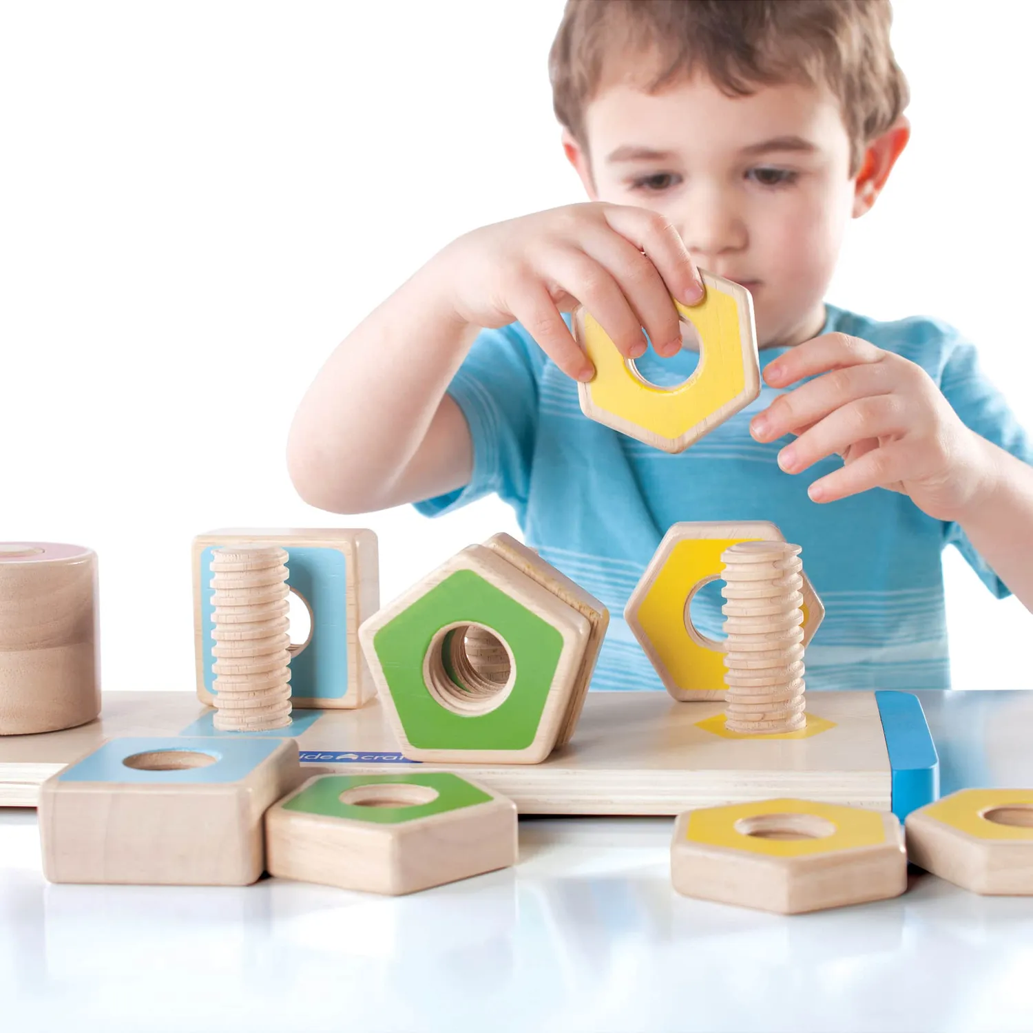 Guidecraft Count and Twist vormen motoriekspel 2 jaar