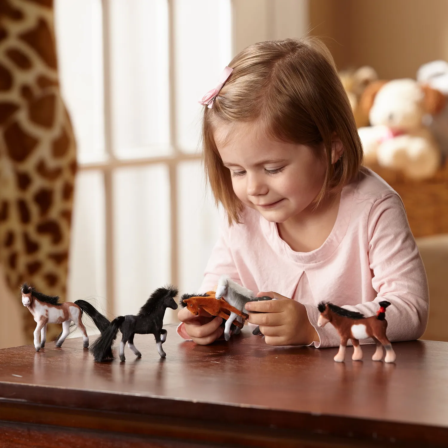Melissa & Doug Pasture Pals paarden speelset 12-delig