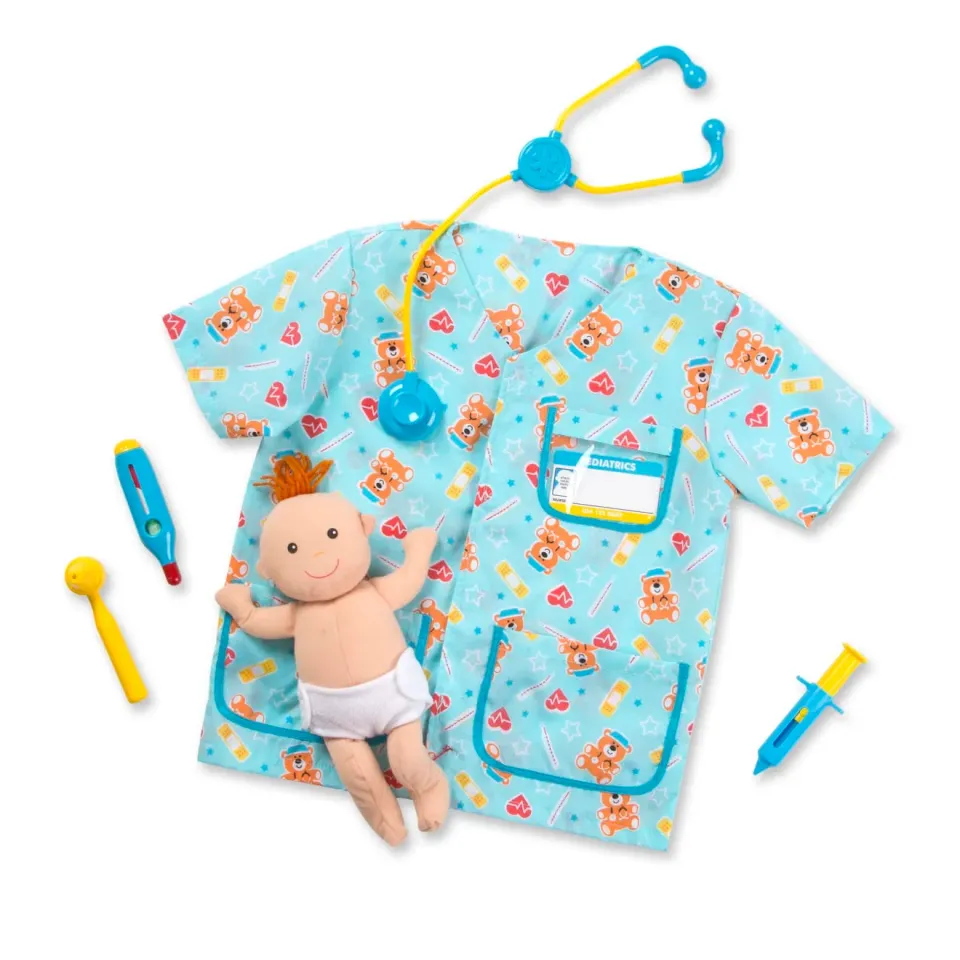 Melissa & Doug Pediatric Nurse verkleedset verpleegkundige