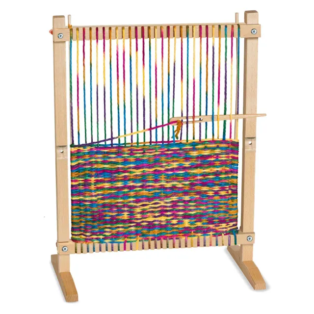 Melissa & Doug Multi-Craft Weaving Loom weefgetouw regenboogwol