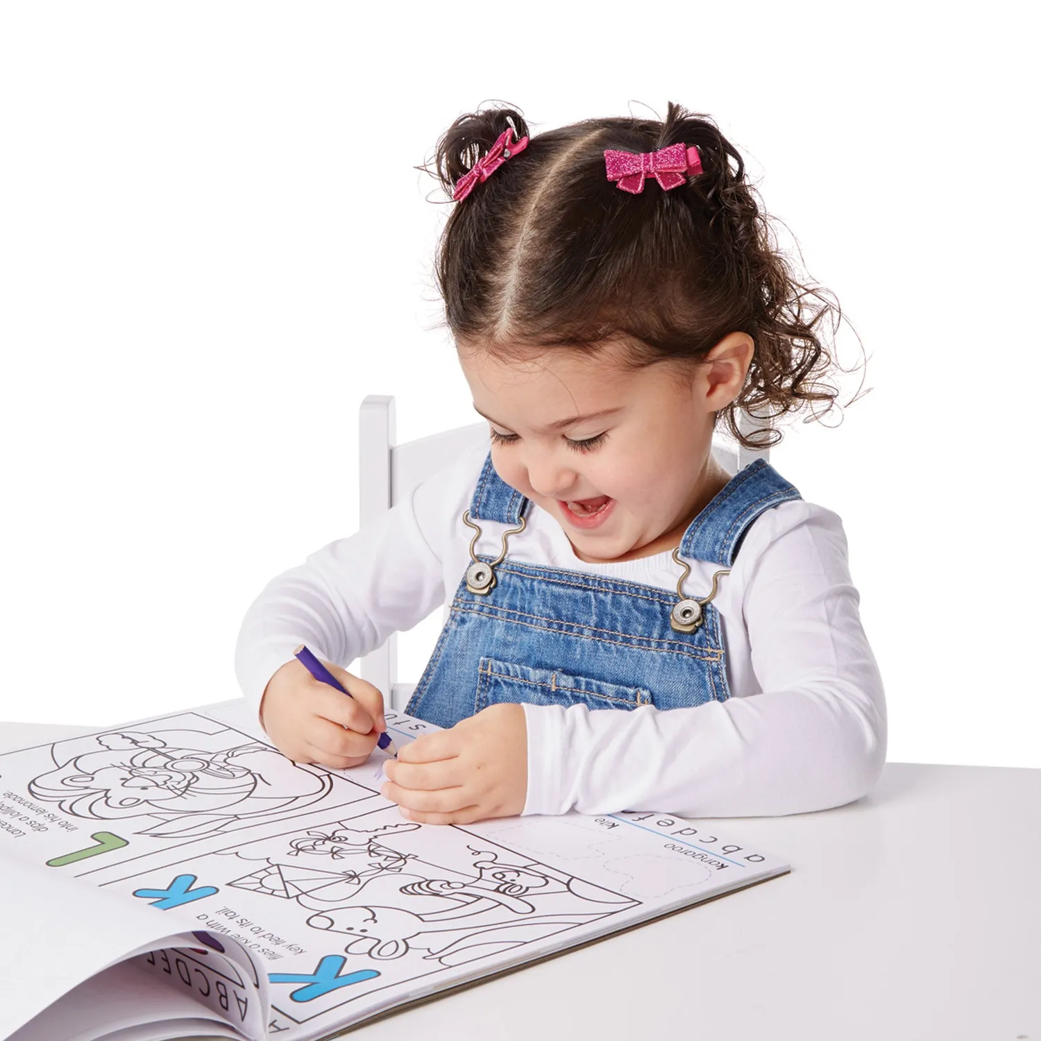 Melissa & Doug Alphabet Stickerboek Letters 250+ Stickers