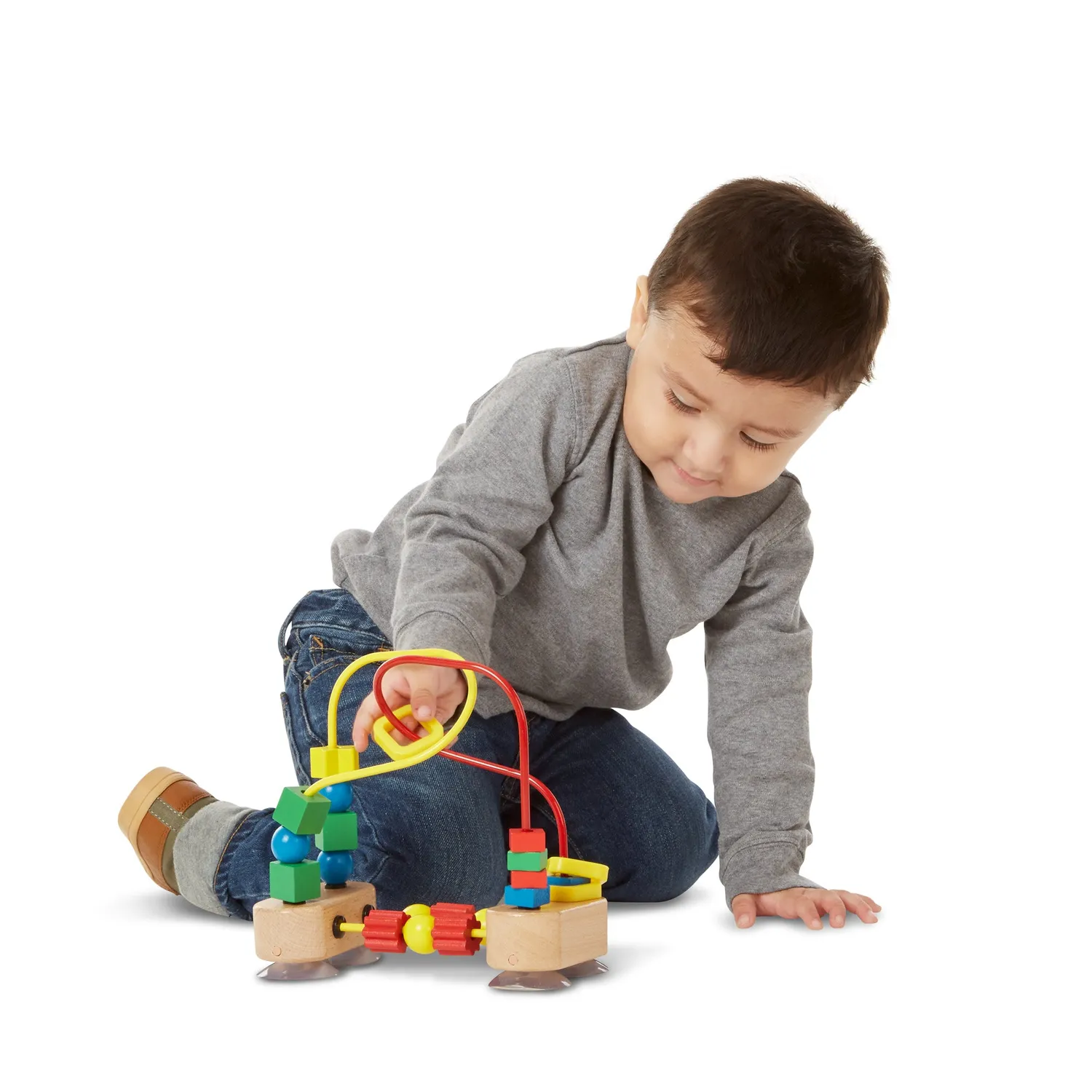 Melissa & Doug First kralendoolhof met zuignap 12+ maanden