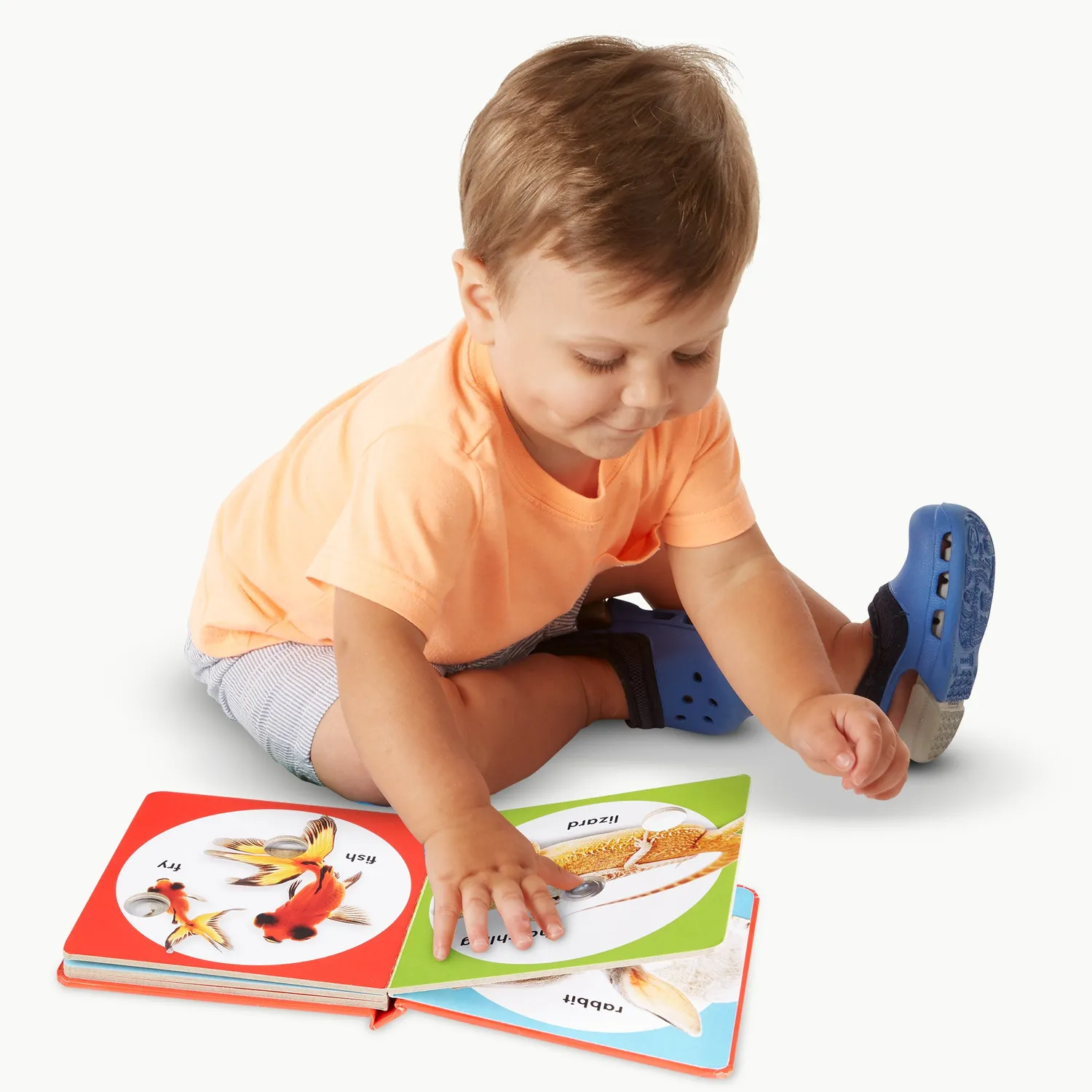 Melissa & Doug Poke-a-Dot Pet Families kartonboek popgeluid