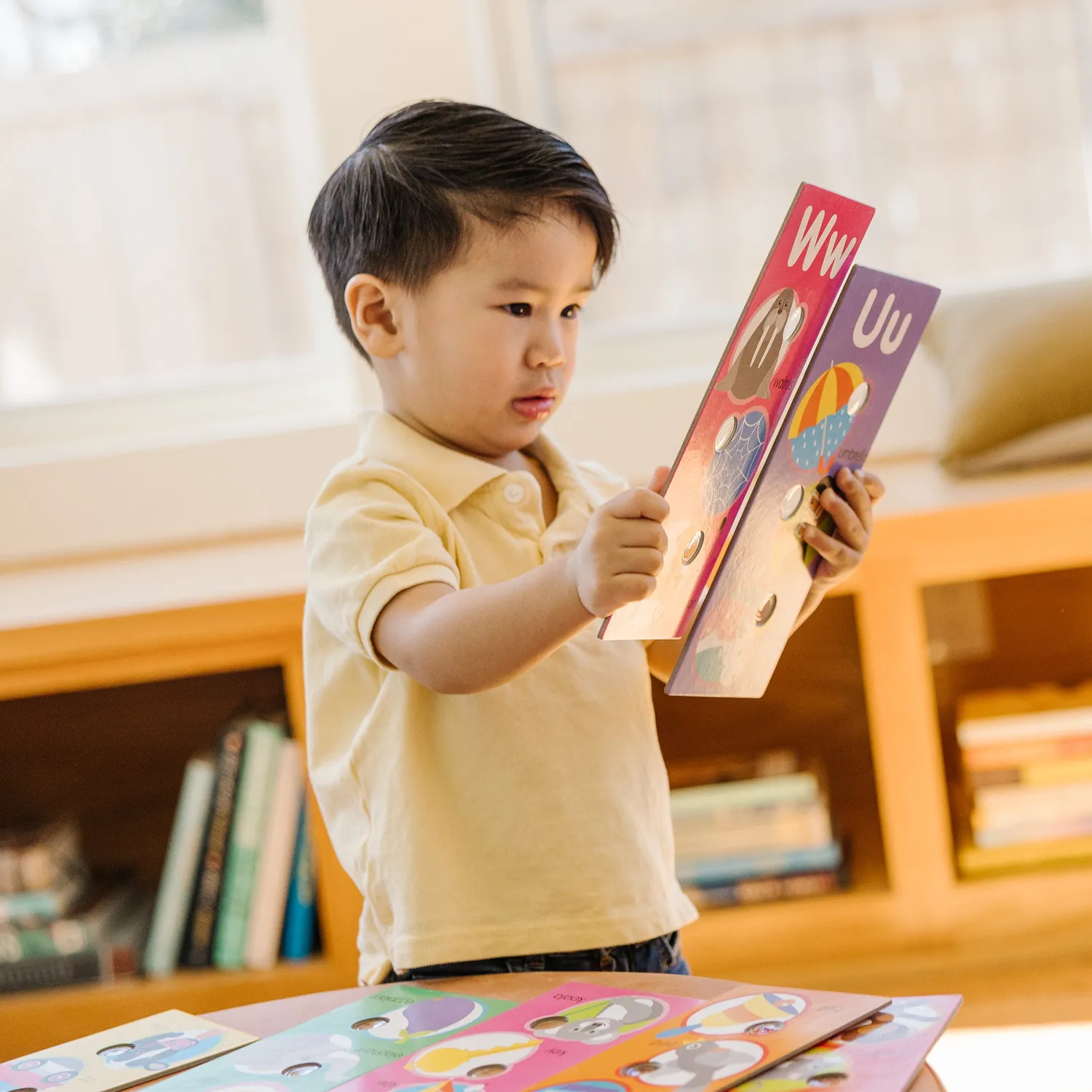 Melissa & Doug Poke-A-Dot Jumbo Alphabet leerkaarten A-Z