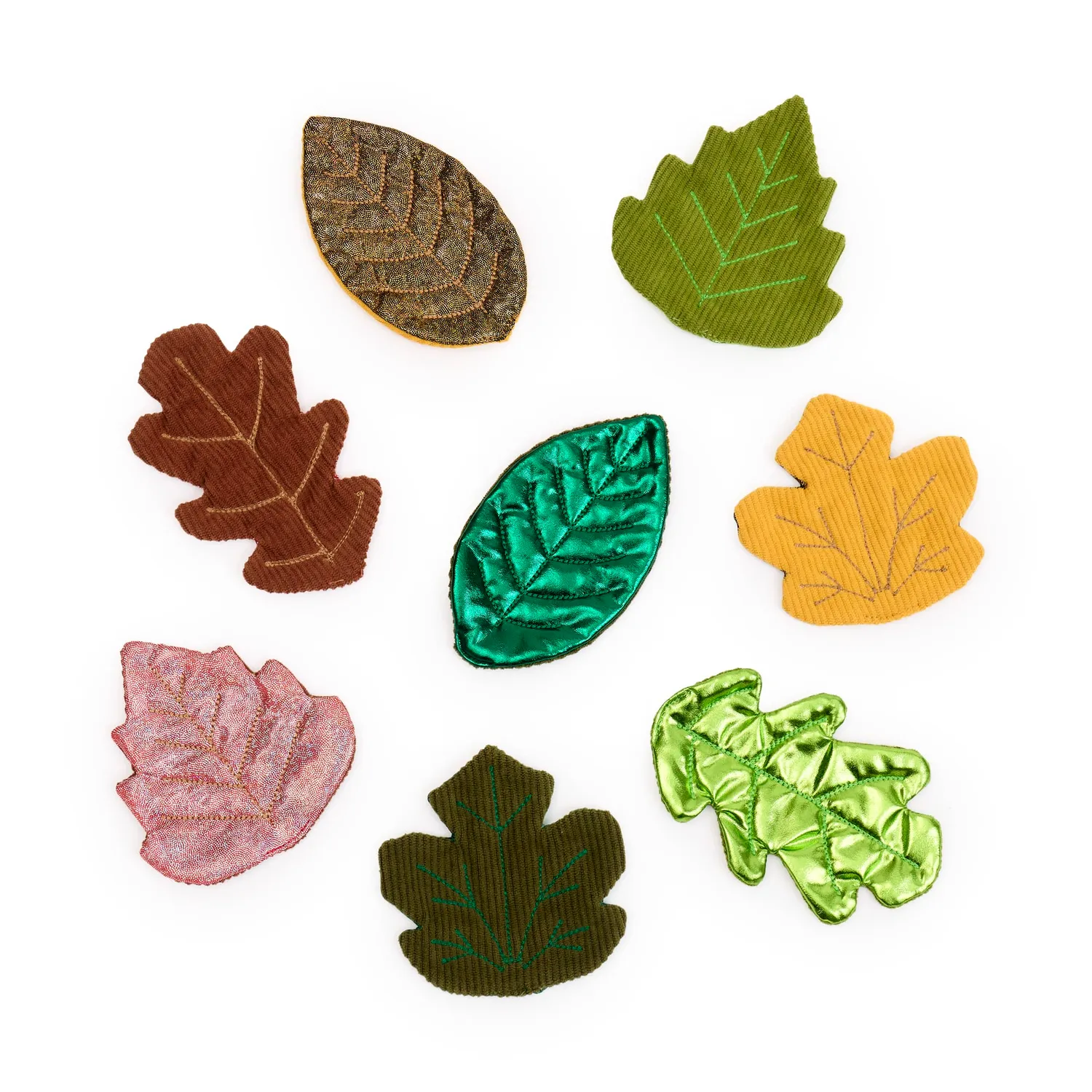Guidecraft Crinkle Leaves sensorische blaadjes 30 stuks naturel