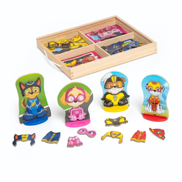 Melissa & Doug PAW Patrol magnetische aankleedset hout