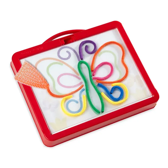 Melissa & Doug Rainbow Cord Picture and Pattern Maker tekenset