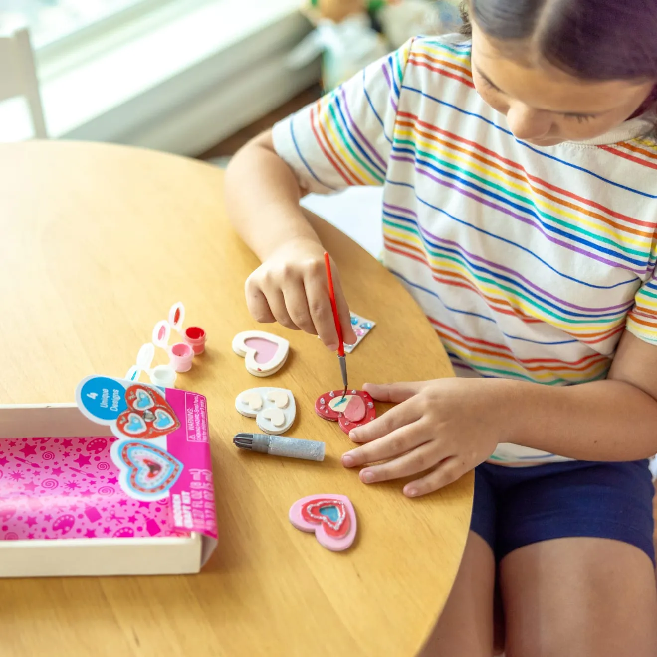 Melissa & Doug Created by Me! hart magneten knutselset