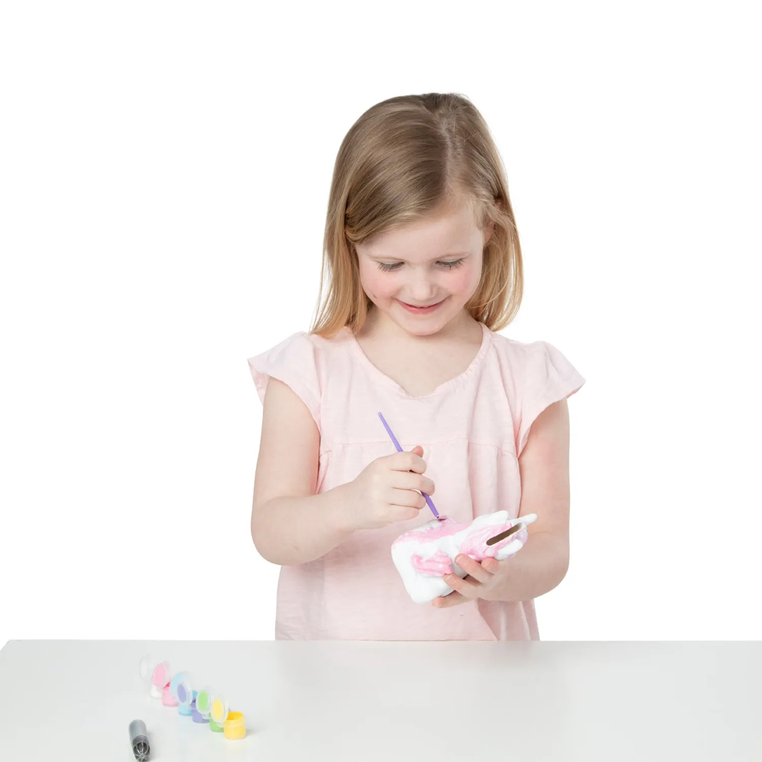 Melissa & Doug Created by Me Unicorn Bank knutselset spaarpot