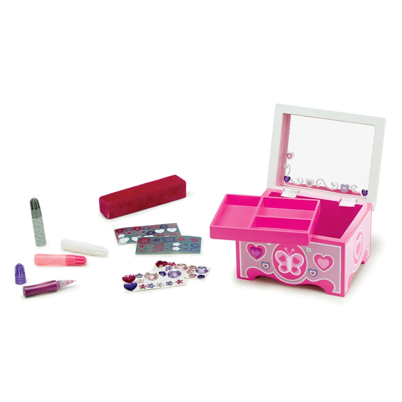 Melissa & Doug Created by Me! Sieradendoos Knutselset Houten