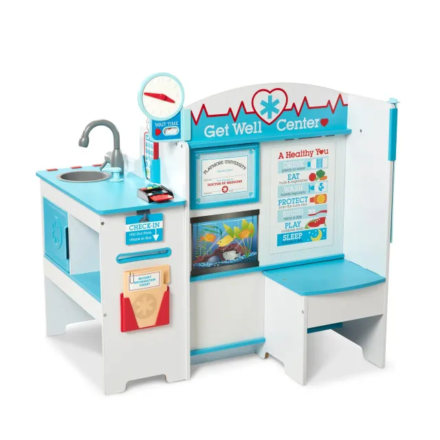 Melissa & Doug Get Well Doctor Activity Center Dokterspraktijk hout