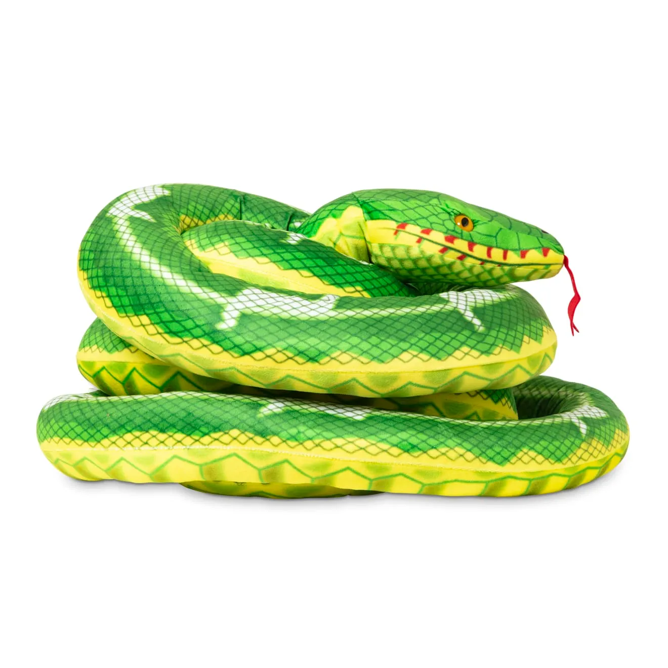 Melissa & Doug Snake Jumbo knuffel slang extra lang
