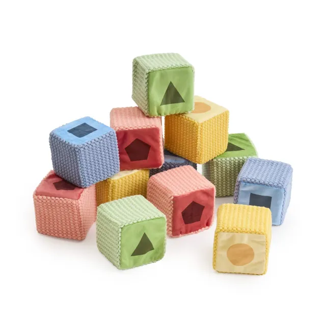 Guidecraft Soft Shape and Color Blocks blokken 12 stuks zacht