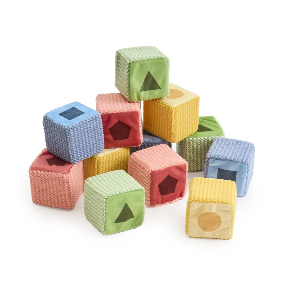 Guidecraft Soft Shape and Color Blocks blokken 12 stuks zacht