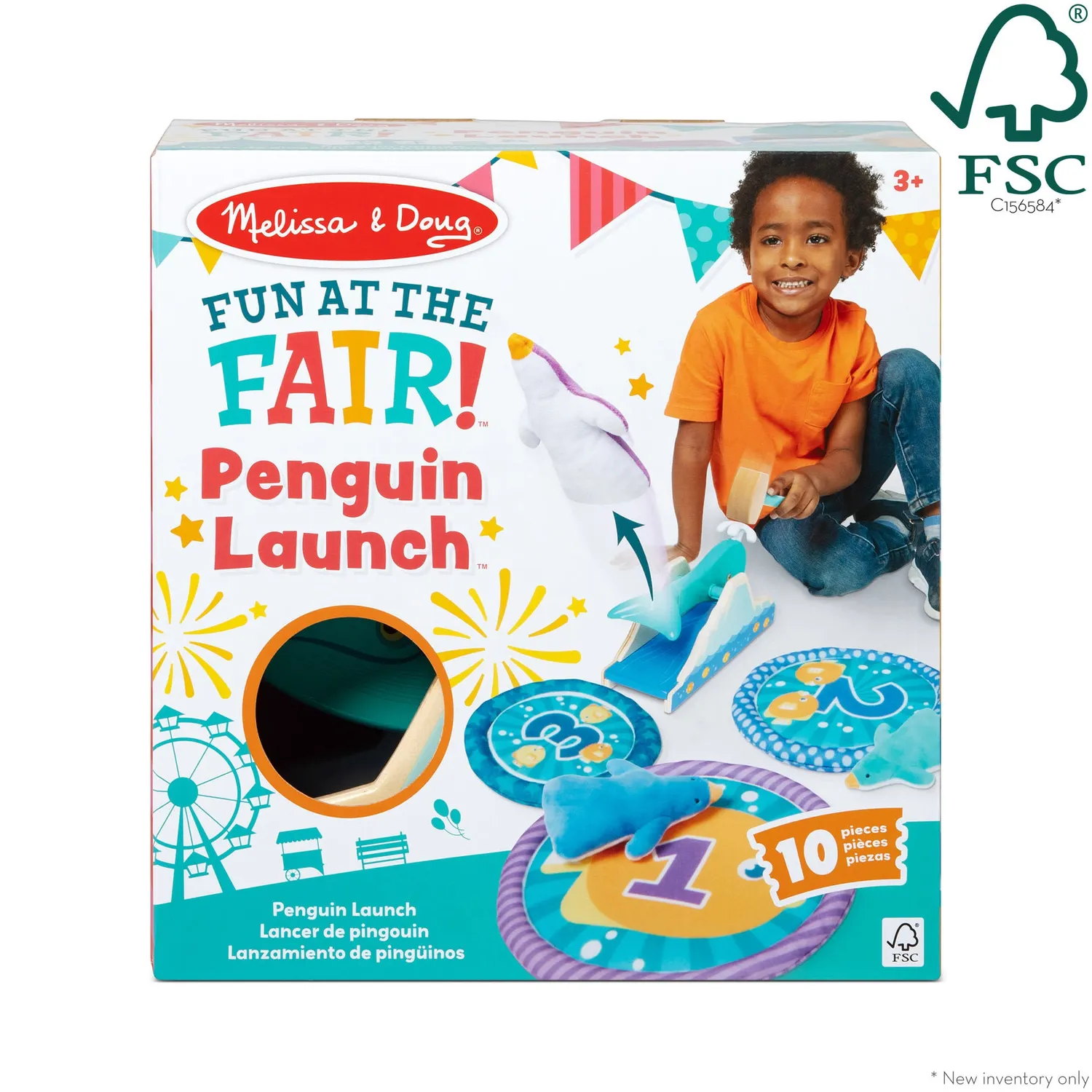 Melissa & Doug Fun at the Fair Penguin Launch mikspel
