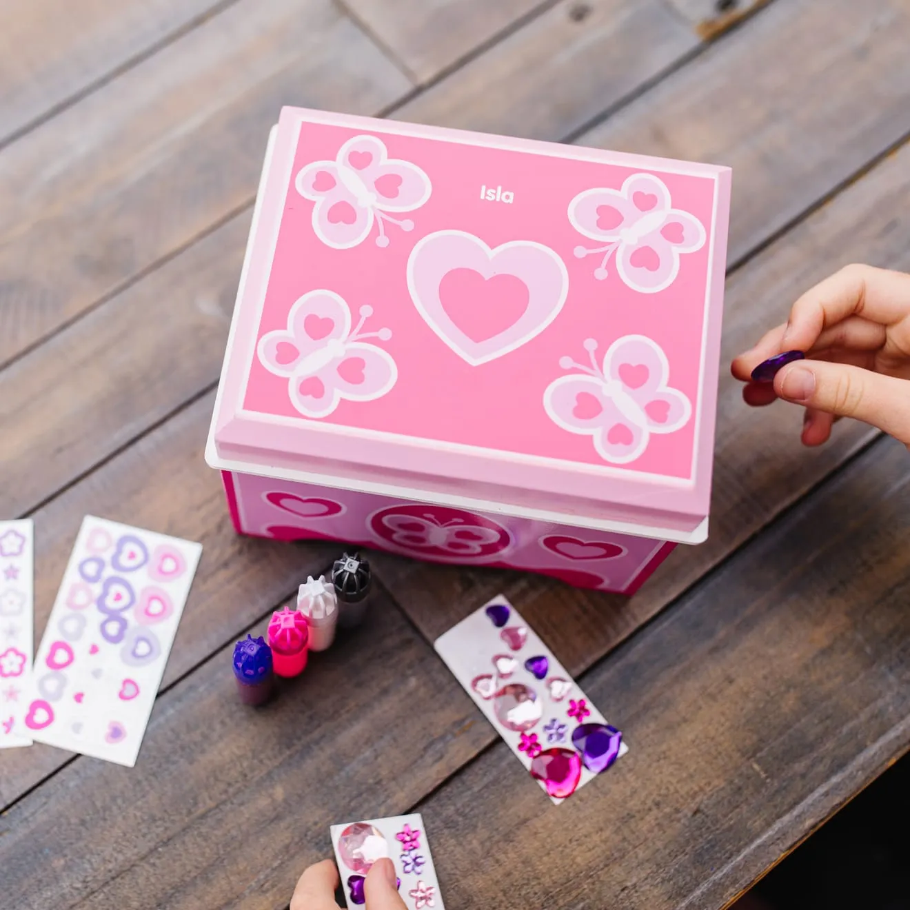 Melissa & Doug Created by Me! Sieradendoos Knutselset Houten