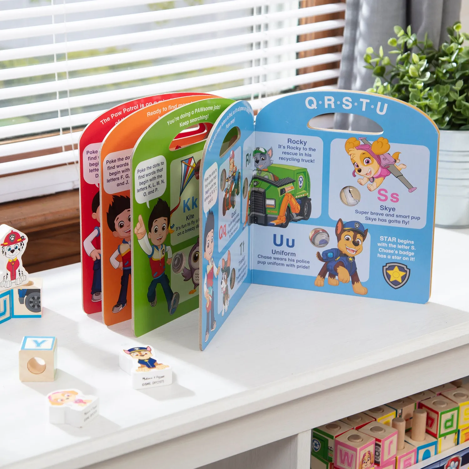 Melissa & Doug PAW Patrol Poke-A-Dot boek alfabet