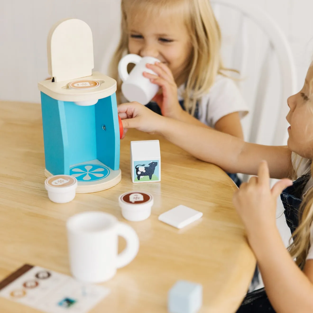 Melissa & Doug Brew & Serve koffieset houten 11-delig