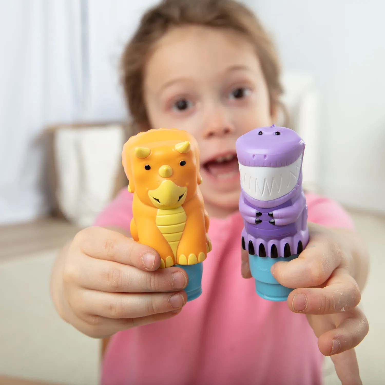 Melissa & Doug Sticker WOW! Dinosaur stickerboek 2-pack dino