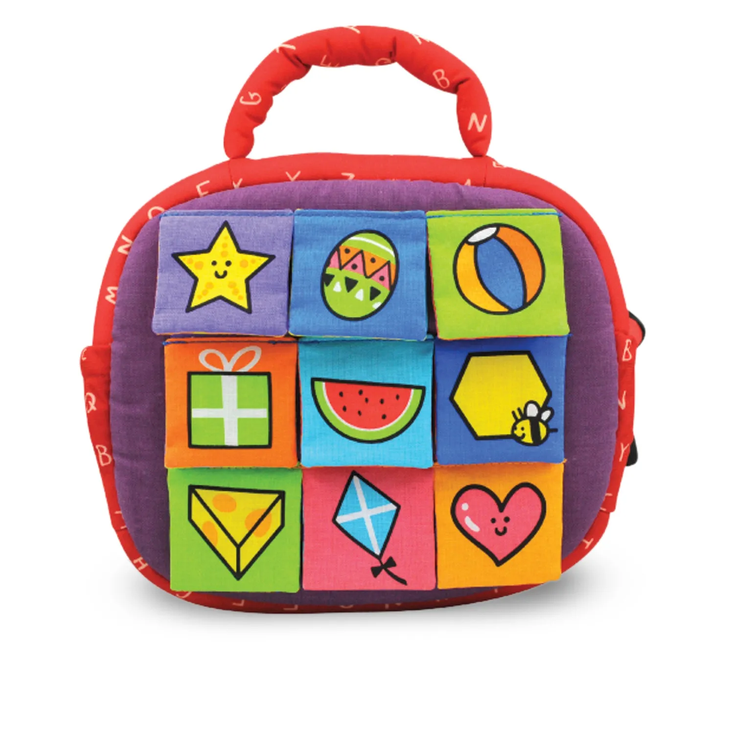 Melissa & Doug K's Kids Take-Along vormenstoof baby 9 vormen