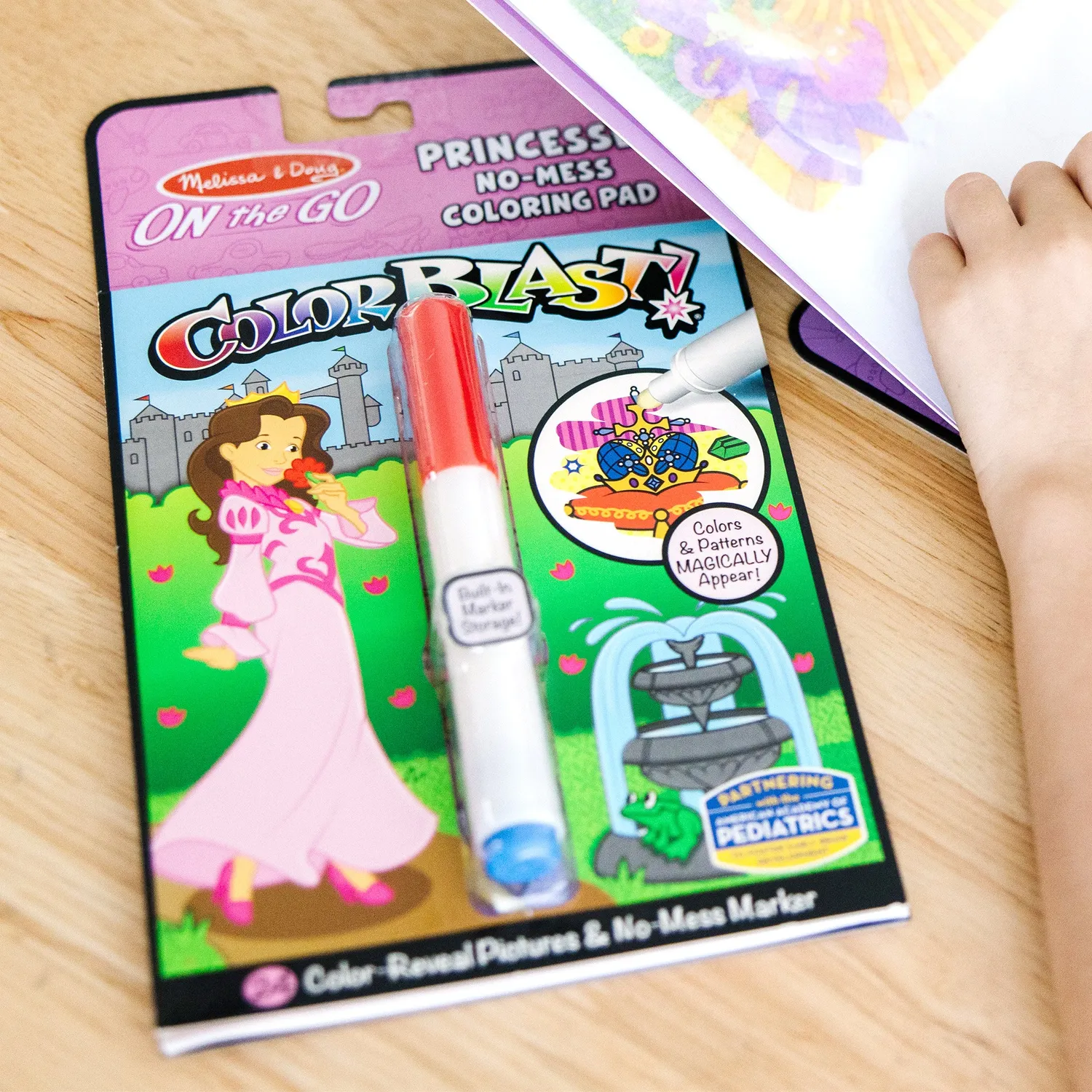 Melissa & Doug On the Go ColorBlast prinses kleurblok