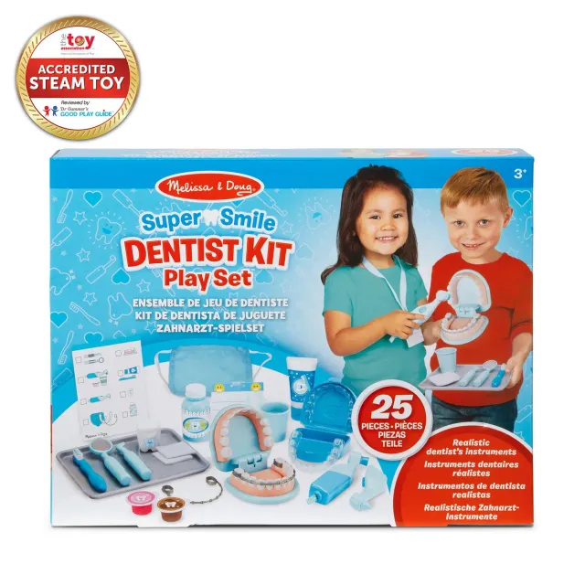 Melissa & Doug Super Smile tandarts speelset 25-delig