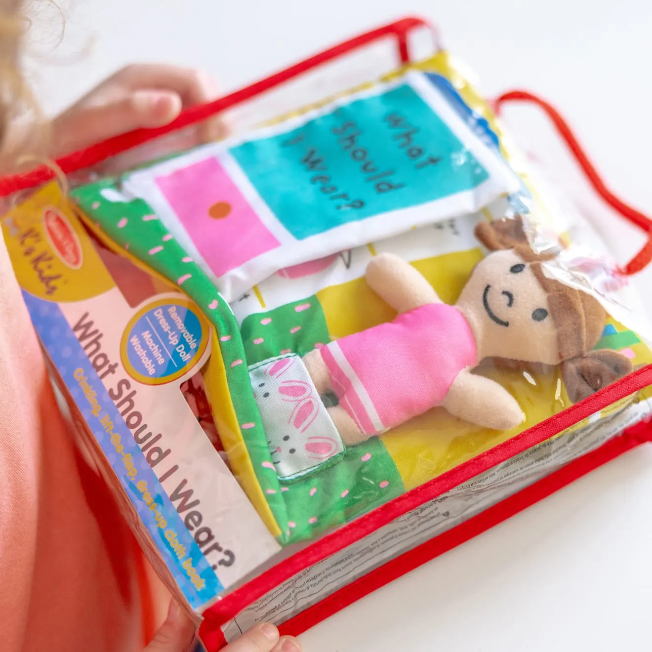 Melissa & Doug K's Kids What Should I Wear Stoffen Boekje
