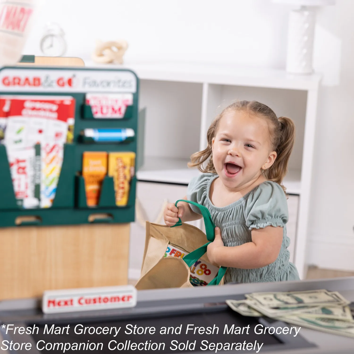 Melissa & Doug Fresh Mart houten speelwinkel groot