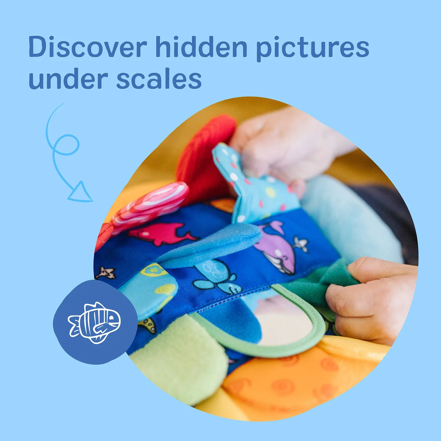 Melissa & Doug K's Kids Flip Fish babyspeelgoed