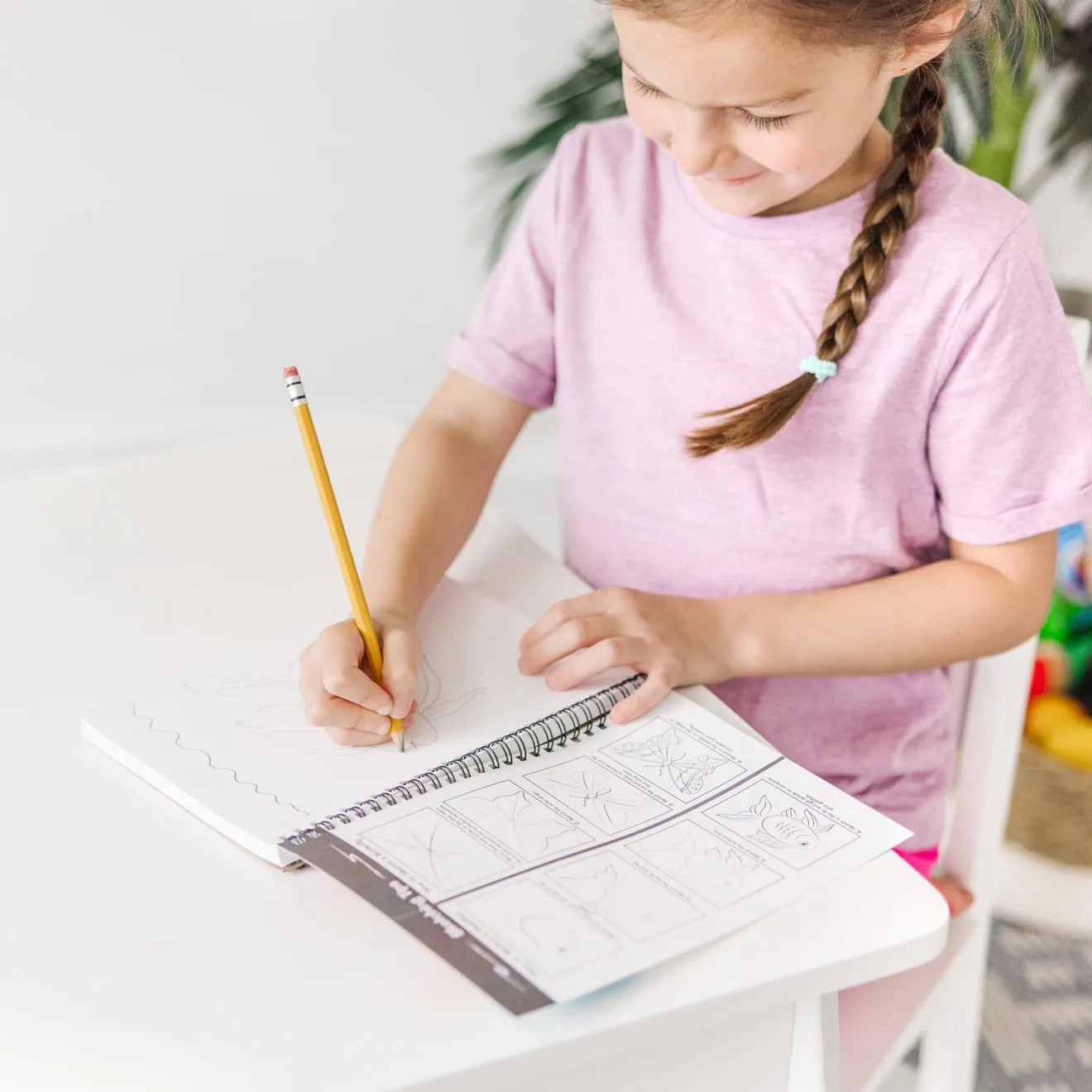 Melissa & Doug Mini-Sketch schetsblok met spiraal